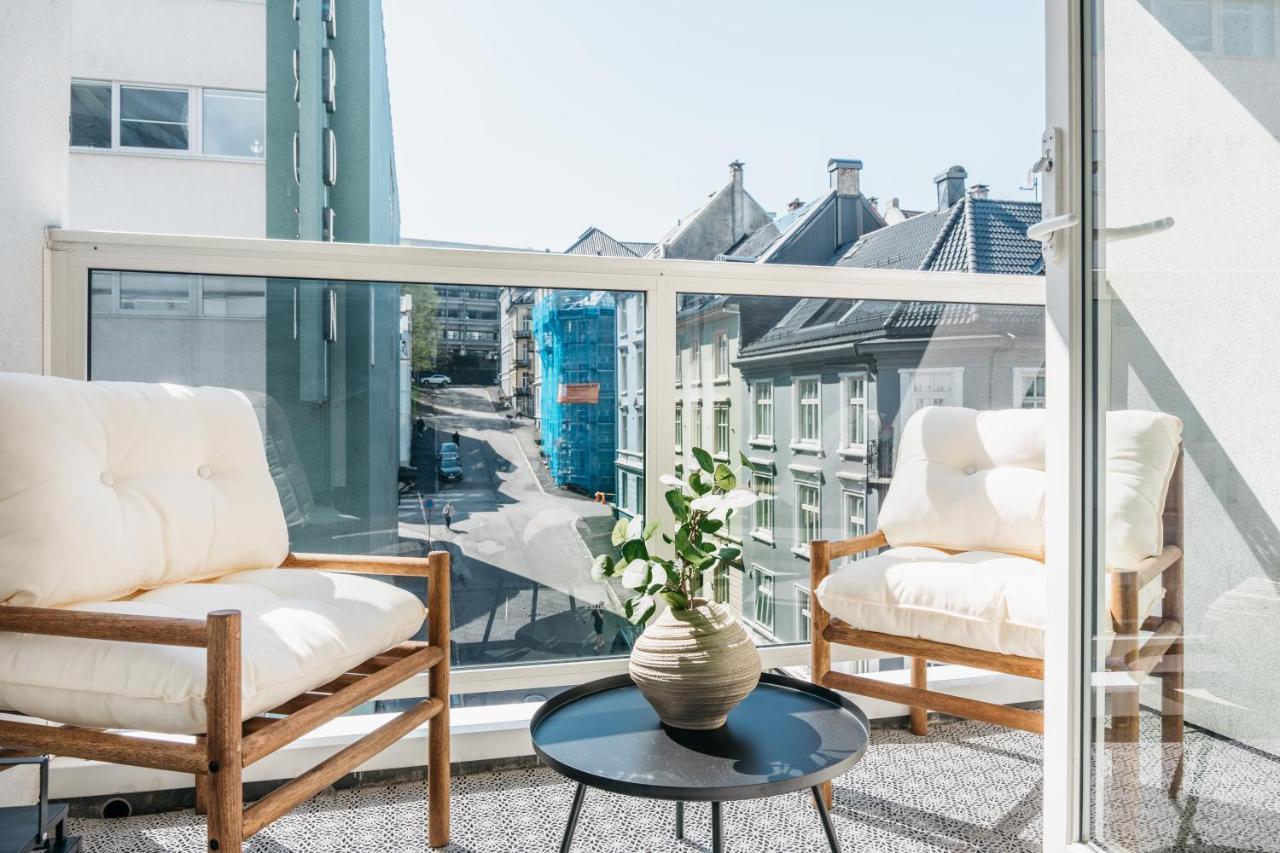 Stay Urban - Scandinavian Comfort With Private Balcony Bergen Eksteriør bilde