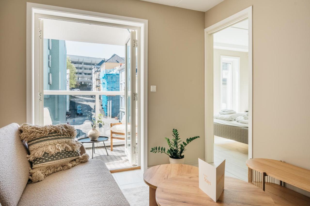 Stay Urban - Scandinavian Comfort With Private Balcony Bergen Eksteriør bilde